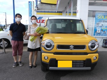 ハスラーのご納車、おめでとうございます！