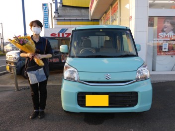 スペーシアのご納車、おめでとうございます！