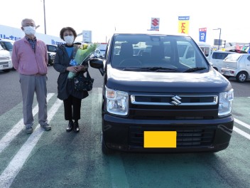 ワゴンＲのご納車、おめでとうございます！