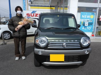 ハスラーのご納車、おめでとうございます！