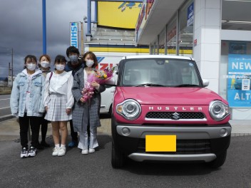 ハスラーのご納車、おめでとうございます！