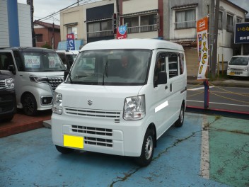 エブリィバン車椅子車納車です。