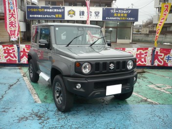 ジムニーシエラ納車です。