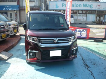 新車ソリオ納車です。