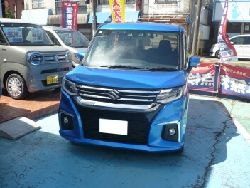 新車ソリオ納車です。
