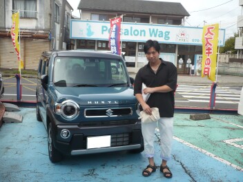 新車ハスラー納車です