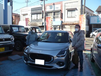 スイフト納車です。