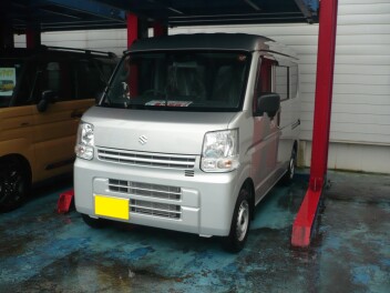 エブリィバン納車です。