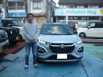 フロンクス納車です。
