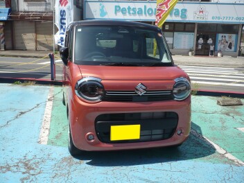 ワゴンRスマイル納車です。