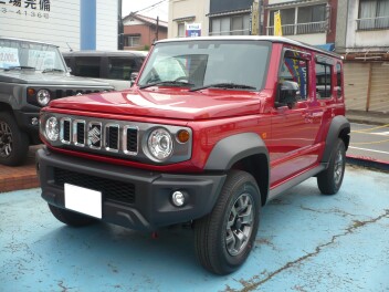 新車ジムニーノマド納車です。