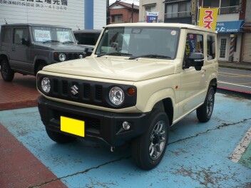 新車ジムニー納車です。
