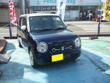 新車ラパンLC納車です。