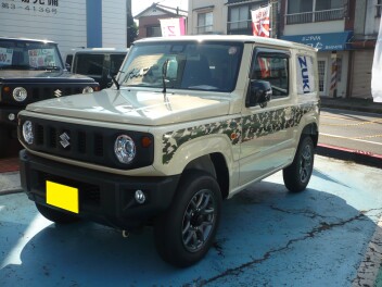 新車ジムニー納車です。