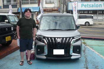 新車ソリオバンデット納車です。