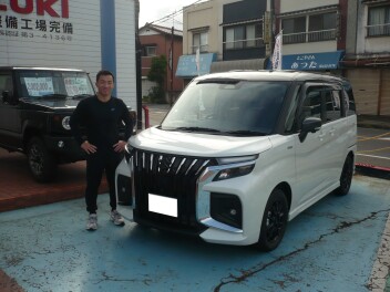新車ソリオバンデット納車です。