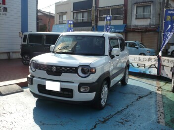 新車クロスビー納車です。