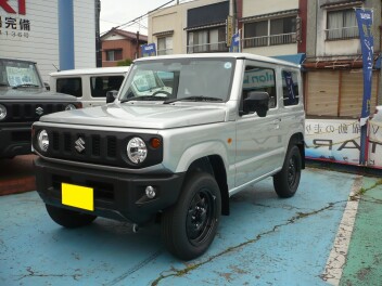 新車ジムニー納車です。