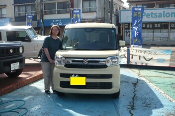 スペーシア納車です。