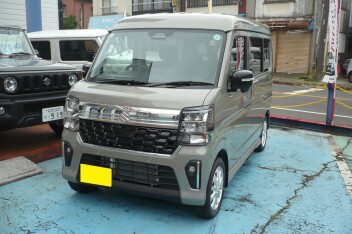 新車エブリィワゴン納車です。