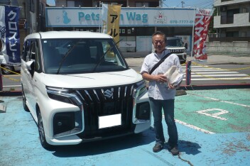 新車ソリオバンデット納車です。