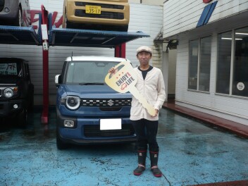 新車クロスビー納車です。