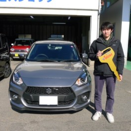 スイフトスポーツが納車になりました！！