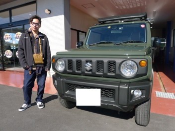 ジムニーXC納車おめでとうございます！