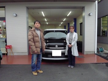 クロスビー納車おめでとうございます！