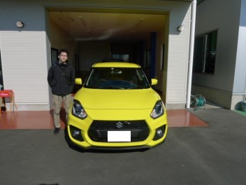 スイフトスポーツ納車