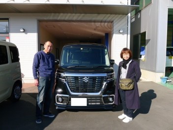 スペーシアカスタム納車