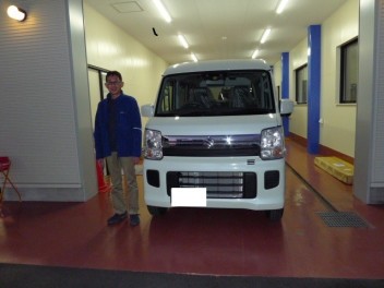エブリイワゴン納車おめでとうございます！