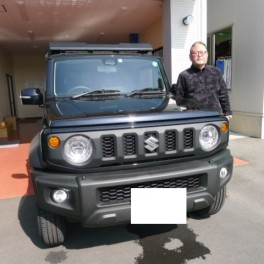 大変お待たせしました。シエラ納車式です。