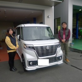スペーシアカスタム納車おめでとうございます！