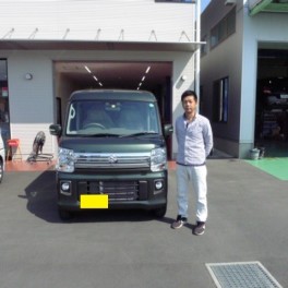 エブリイワゴン納車