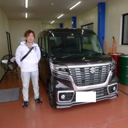 スペーシアカスタム納車おめでとうございます！