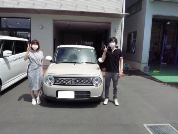 ラパン納車