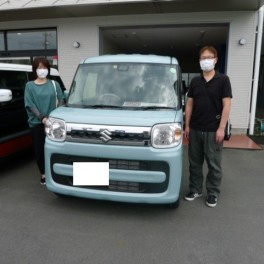 スペーシア　納車式です。