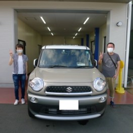 クロスビーご納車おめでとうございます！