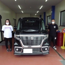 スペーシアカスタムご納車