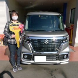 スペ－シアカスタム納車おめでとうございます！