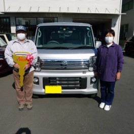 エブリイワゴン納車