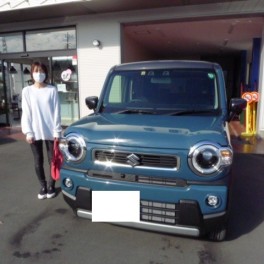ハスラー　ハイブリットＸ　納車式です！！