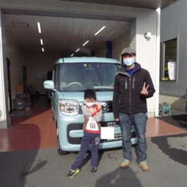 スペーシア　納車式です。