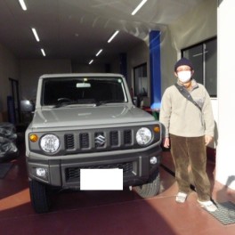 お待たせ致しました。ジムニー納車式です！