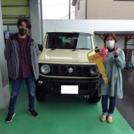 ジムニ－納車