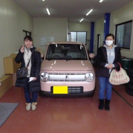 ラパンご納車