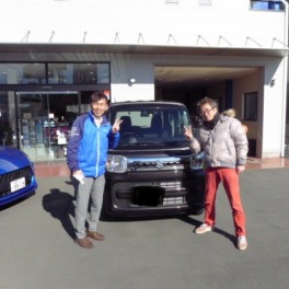 スペーシア　納車式です。