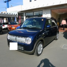 ラパン納車式です。