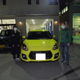 スイフトスポーツ　納車式です！